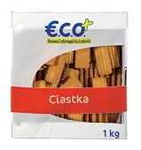 Eco+ Ciastka kruche 1kg