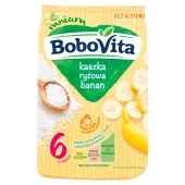 BoboVita Kaszka ryżowa banan po 6 miesiącu 180 g