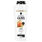 Gliss Total Repair Regenerujący szampon do włosów suchych i zniszczonych 400 ml