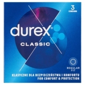 Durex Classic Wyrób medyczny prezerwatywy 3 sztuki