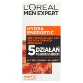 L'Oreal Paris Men Expert Hydra Energetic Krem nawilżający przeciw oznakom zmęczenia 50 ml
