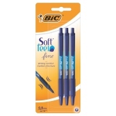 BiC Soft Feel Długopis automatyczny 3 sztuki