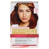 L'Oréal Paris Excellence Farba do włosów brąz mahoniowo-miedziany 4.54