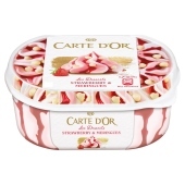 Carte D'Or Les Desserts Strawberry & Meringues Lody 900 ml