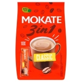Mokate 3in1 Classic Rozpuszczalny napój kawowy w proszku 170 g (17 x 10 g)