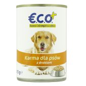 Eco+ Karma dla psów z drobiem 415g