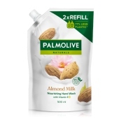 Palmolive Naturals Milk & Almond (Mleko i Migdał) Kremowe mydło do rąk w płynie zapas, 500 ml