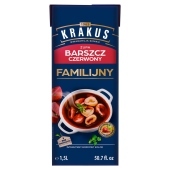 Krakus Zupa barszcz czerwony familijny 1,5 l