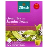 Dilmah Zielona herbata z kwiatami jaśminu 150 g (100 x 1,5 g)
