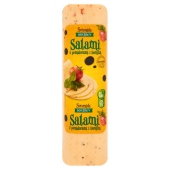 Serenada Ser żółty Salami z pomidorami i bazylią