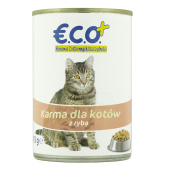 Eco+ Karma dla kotów z rybą 415g