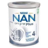 NAN OPTIPRO Plus 4 Produkt na bazie mleka dla małych dzieci 800 g