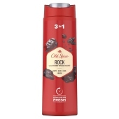 Old Spice Rock Żel Pod Prysznic I Szampon Dla Mężczyzn 400 ml, 3W1, Długotrwała Świeżość