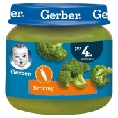 Gerber Brokuły dla niemowląt po 4. miesiącu 80 g