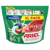 Ariel +Extra Clean Power All-in-1 PODS Kapsułki z płynem do prania, 40prań