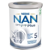NAN OPTIPRO Plus 5 Produkt na bazie mleka dla małych dzieci 800 g