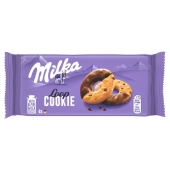 Milka Loop Cookie Ciastka z kawałkami czekolady 132 g (6 sztuk)