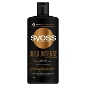 Syoss Oleo Intense Szampon do włosów suchych lub matowych 440 ml