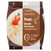 Lekorna Duet Wafle tortowe z dodatkiem kakao 90 g (8 sztuk)