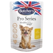 Butcher&#39;s Pro Series Karma dla psów kawałki w sosie z kurczakiem 100 g
