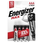 Energizer Max AAA-LR03 1,5 V Baterie alkaliczne 4 sztuki