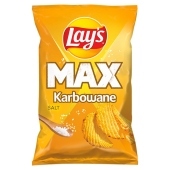Lay's Max Chipsy ziemniaczane karbowane solone 120 g