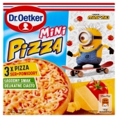 Dr. Oetker Mini pizza ser + pomidory 220 g (3 sztuki)