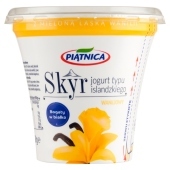 Piątnica Skyr Jogurt typu islandzkiego waniliowy 450 g