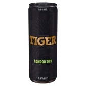 Tiger Gazowany bezalkoholowy napój energetyzujący o smaku London Dry 250 ml