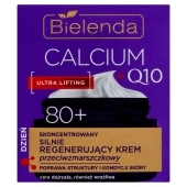 Bielenda Calcium +Q10 80+ Silnie regenerujący krem przeciwzmarszczkowy dzień 50 ml
