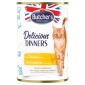 Butcher's Delicious Dinners Karma dla kotów z kurczakiem w galaretce 400 g