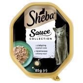 Sheba Sauce Collection Mokra karma dla dorosłych kotów z cielęciną w jasnym sosie 85 g