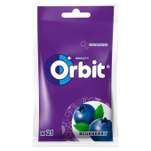 Orbit Blueberry Bezcukrowa guma do żucia 29 g (21 sztuk)