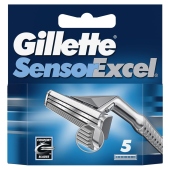 Gillette SensorExcel Ostrza wymienne do maszynki, 5 sztuk