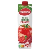 Fortuna Sok 100% pomidor z tabasco 1 l