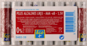 Eco+ Baterie alkaliczne LR03 AAA 8szt