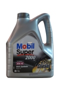 Mobil super 2000 Diesel Semi-synthetic motor oil 10w-40 