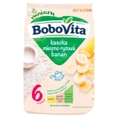 BoboVita Kaszka mleczno-ryżowa banan po 4 miesiącu 230 g