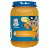 Gerber Kurczak w potrawce z jarzynkami dla niemowląt po 6. miesiącu 190 g