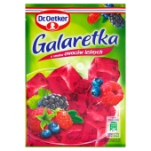 Dr. Oetker Galaretka o smaku owoców leśnych 77 g