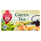 Teekanne Green Tea Peach Aromatyzowana herbata zielona 35 g (20 x 1,75 g)