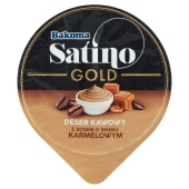 Bakoma Satino Gold Deser kawowy z sosem o smaku karmelowym 135 g