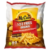 McCain 1.2.3 Fries Original Frytki proste 750 g
