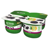 Activia Jogurt suszona śliwka 480 g (4 x 120 g)