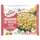 Hortex Makaron na patelnię spaghetti z sosem alla carbonara 450 g
