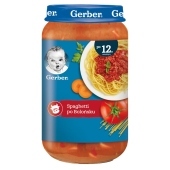 Gerber Spaghetti po bolońsku dla dzieci po 12. miesiącu 250 g
