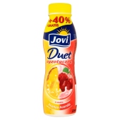 Jovi Duet egzotyczny Napój jogurtowy o smaku ananas-acerola 350 g
