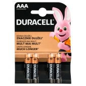 Duracell AAA 1,5 V Bateria alkaliczna 4 sztuki