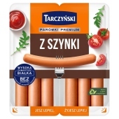 Tarczyński Parówki premium z szynki 220 g (2 x 110 g)