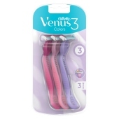 Gillette Venus 3 Colors Maszynki jednorazowe, liczba sztuk w opakowaniu: 3